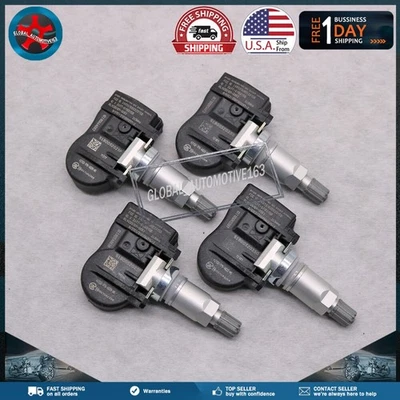 Sensor de presión de neumáticos (4 piezas) TPMS para Honda Crosstour 2012-2015 42753-TP6-A820 Foto 1 de 4