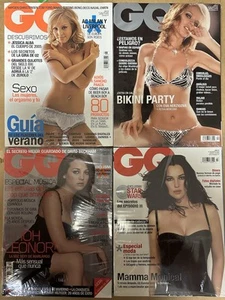 Spanish GQ Lot New Sealed Jessica Alba Heidi Klum - Imagen 1 de 5