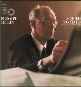 76501 Rudolf Serkin Schubert - Sonata D.960 B-Flat LP vinyl Germany Cbs - Picture 1 of 7