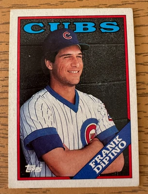 Frank Dipino 1988 Topps Trading Card Chicago Cubs #211 Baseball MLB Vtg 80s - Image 1 of 4