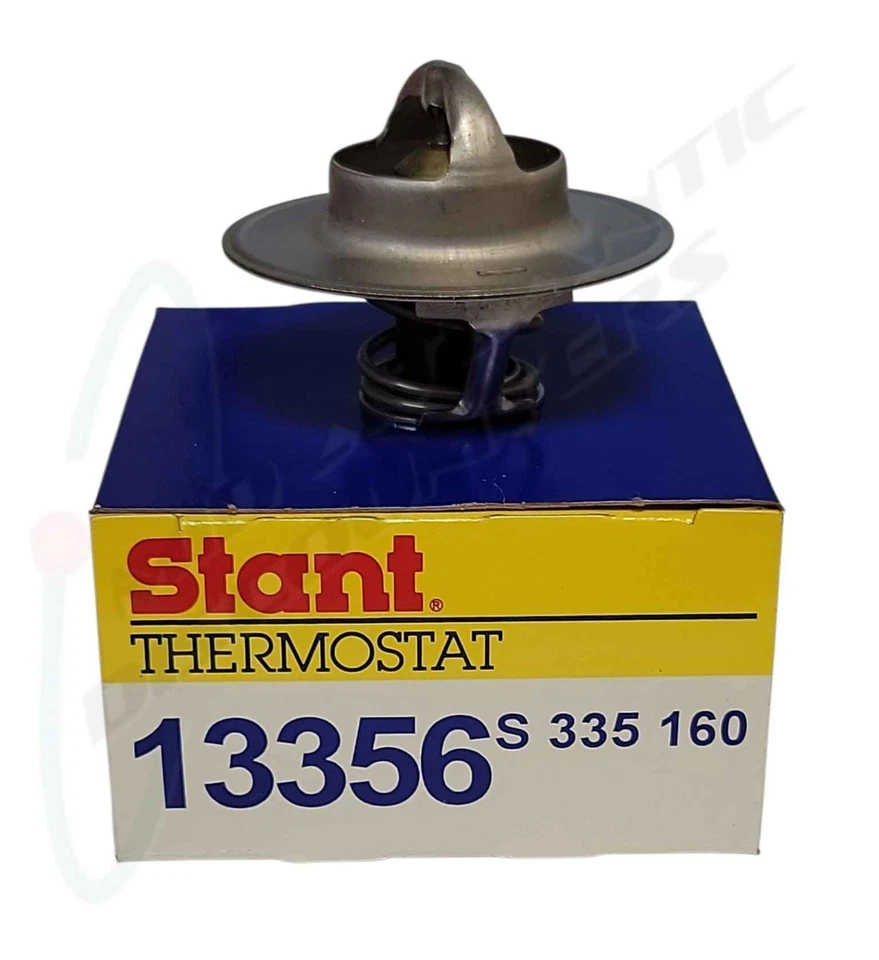 Termostato de líquido de arrefecimento do motor Stant 13356 genuíno compatível com Chevrolet Dodge Ford - Imagem 1 de 1