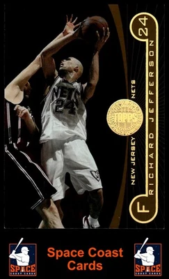 2005-06 Topps primera fila #83 Richard Jefferson Gold Rainbow #/325 Foto 1 de 2