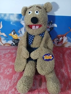 28 Zoll dummer Bär mit Fäustling Händen, Bauchredner Stil, Tierpuppe kostenloser Versand 2 - Bild 1 von 13