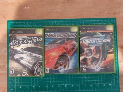 Need for Speed Original Xbox Lote Most Wanted Underground 1+2 Foto 1 de 4