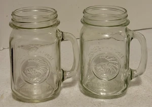 Golden Harvest Mason Trinkgläser mit Griffen 2er Set je - 16 Unzen 1 Pint - Bild 1 von 5