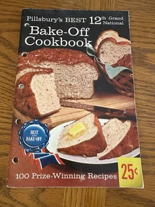 Vintage Pillsbury Best 12th Grand National Bake-Off Cookbook Recipes Cook Book - Picture 1 of 1