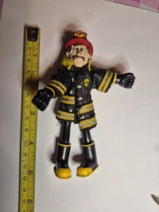 KIDKRAFT EVERYDAY HEROES FIREMAN BENDABLE FIGURE REPLACEMENT COLLECTIBLE - Picture 1 of 16