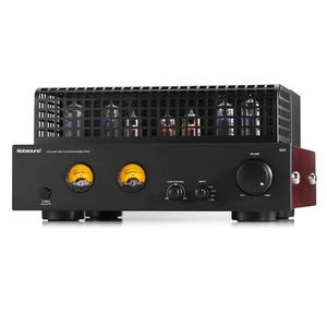 Nobsound HiFi Bluetooth Vacuum Tube Amplifier DAC VU Meter 6P1+6N1 Stereo Amp - Picture 1 of 9