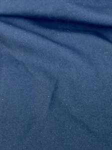 VTG Polyester/Rayon Blend Fabric Solid Black 1 1/2 Yds x 60" - Picture 1 of 8