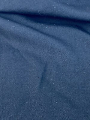 VTG Polyester/Rayon Blend Fabric Solid Black 1  1/2 Yds x 60" - Image 1 of 4