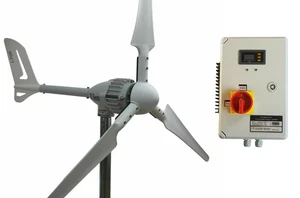 KIT i-700W 12V Windgenerator + Hybrid Charge Controller iSTA-BREEZE - Picture 1 of 2