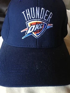 Thunder OKC Berretto/Cappello Basket Blu C-Flex Regolabile Spandex - Foto 1 di 6