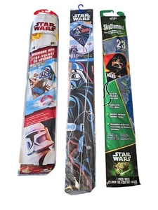 3 Star Wars Kites 2 Darth Vader 1 Storm Trooper Kite NEW FACTORY SEALED  - Picture 1 of 4