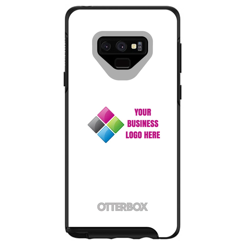 CUSTOM OtterBox Symmetry for Galaxy Note 8 9 Business Name Logo Design - Image 1 of 1