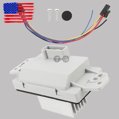 Resistencia del motor del soplador de aire acondicionado para Chevrolet Silverado 1500 GMC Sierra 1500 1999-2007 Foto 1 de 4