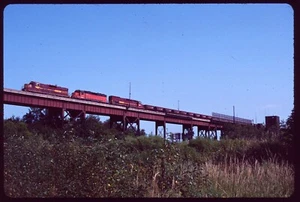 Original Rail Slide - DMIR Duluth Missabe & Iron Range 317+ Duluth MN 8-16-2005 - Picture 1 of 1