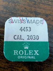 ROLEX - EINSTELLRAD - WERKSEITIG VERSIEGELT - CAL 2030 TEIL 4453 - Bild 1 von 2