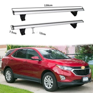 2PCS Crossbar Carrier Rails Fits For Holden Equinox 2018-2023 Without Roof Rack - Picture 1 of 9