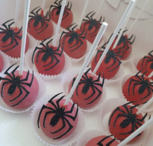 Spider Cupcake/Cake Pop Toppers - Pack of 6