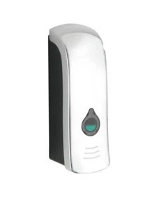 WENKO Desinfektionsmittel Spender Hygiene Seifen Wandmontage 280 ml RANERA Chrom - Bild 1 von 9