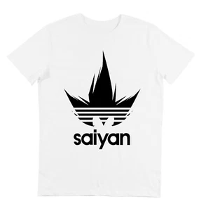 SON GOKU SAIYAN T-SHIRT - DRAGON BALL Z - THEME ADIDAS - GL BOUTIK - Bild 1 von 1
