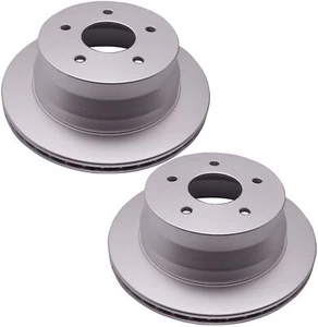 Pair Set of 2 Rear Brake Disc Rotors 295mm Coated ACDelco For Chevy Isuzu RWD - Picture 1 of 1