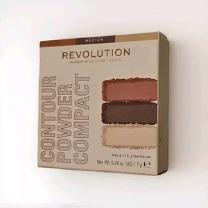 Makeup Revolution Contour Face Powder Palette Cute On The Go Compact Medium 143 - Picture 1 of 3