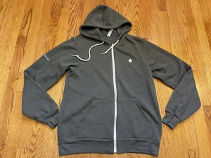 Apple Logo FLEECE HOODIE Sweatshirt Zip Wireless iPhone Employee Medium Gray M - Picture 1 of 24