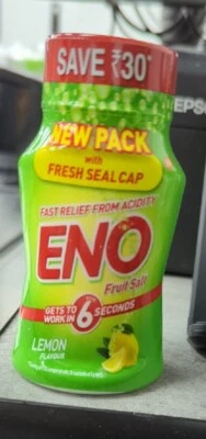 Eno Sabor Limón Alivio Rápido de Acidez Fruta Sal 100g Foto 1 de 2