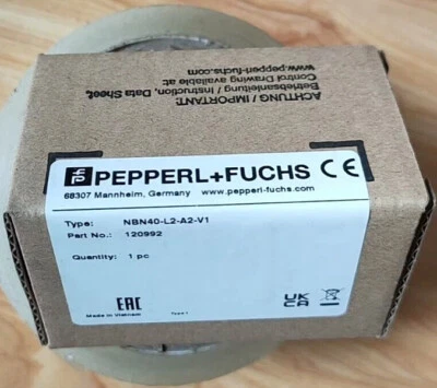 1PCS New Pepperl+Fuchs NBN40-L2-A2-V1  Proximity Switch Sensor  Fast Shipping - Image 1 of 2