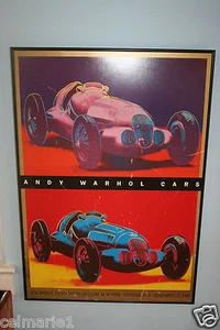 Andy Warhol CARS-Mercedes Benz W125 Grand Prix Auto 1937 Pop Art Poster 24x34 - Bild 1 von 5