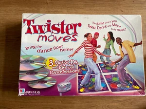  Twister Moves MB Games  3 music CDs 144 Dance Tracks  Dance Mat Complete 2003 - Picture 1 of 7