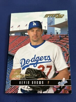 2003 Studio Proofs Los Angeles Dodgers Baseball Card #137 Kevin Brown/100 - Image 1 of 2