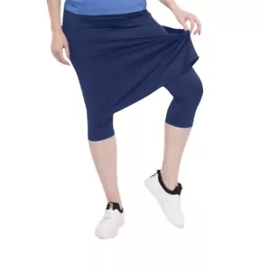 Girl’s Athletic/Sport Skirt With Leggings Navy Blue Large - Picture 1 of 2