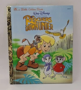 Ein kleines goldenes Buch Walt Disney Bilder präsentiert die Retter Down Under 1990 - Bild 1 von 7