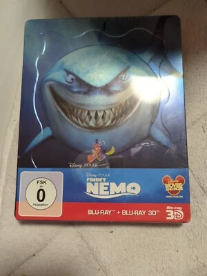 Disney -FINDET NEMO - LIMITED STEELBOOK EDITION Geprägt / BLURAY 3D + 2D Neu OVP - Bild 1 von 2