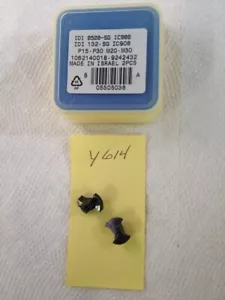 2 NEW ISCAR CHAM DRILL CARBIDE INSERTS IDI 0520-SG. IDI 132SG. GR: IC908 (Y614) - Picture 1 of 1