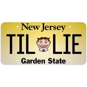 Asbury Park Tillie Decorative License Plate - Picture 1 of 1