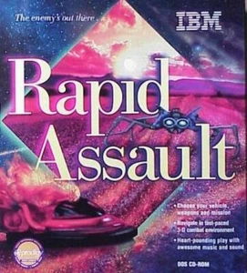 Rapid Assault PC CD futuristic car driving overthrow the government combat game! - Picture 1 of 1