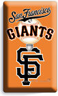 SF SAN FRANCISCO GIANTS TEAM LOGO LIGHT SWITCH OUTLET PLATES MAN CAVE ROOM DECOR