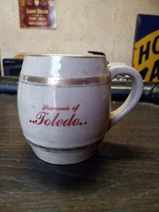 EARLY CERAMIC BEER MUG...TOLEDO OHIO - Picture 1 of 7
