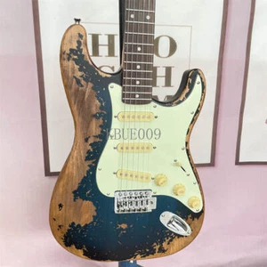 ST John Mayer Vintage Relic Electric Guitar Tremolo Bridge Solid Body 6 Strings - Picture 1 of 7
