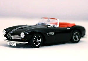 BMW 507 ROADSTER 1956 diecast 1:43 no-Hard Top Red Interior "NEW" atlas edition - Foto 1 di 10