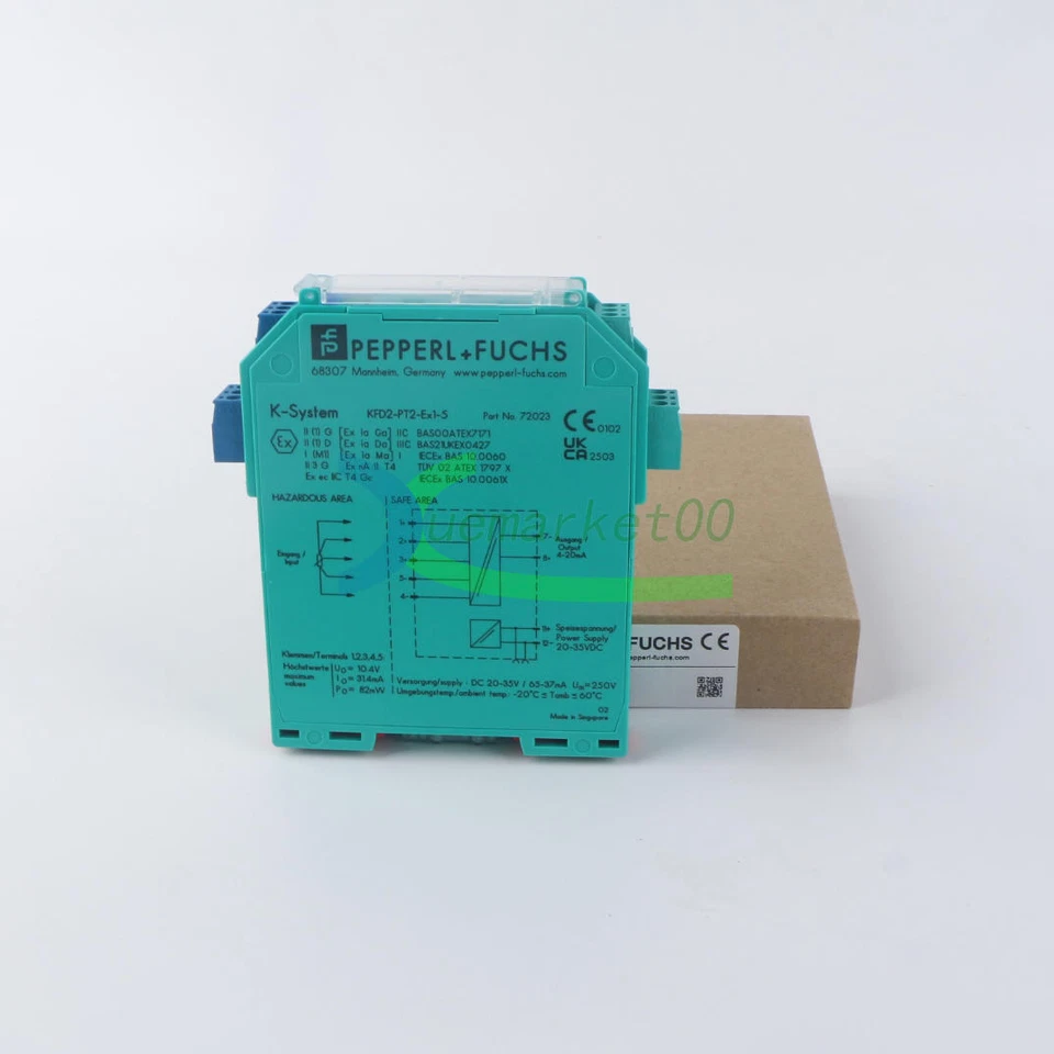 ONE Pepperl+Fuchs KFD2-PT2-EX1-5 potentiometer converter 72023 New - Image 1 of 1