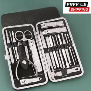 1pc Manicure Set With 19 Pieces Nail Tools For Beauty Care, For Home Use NEW - Picture 1 of 3