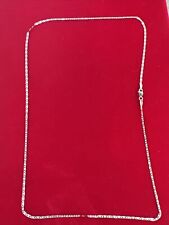 Beautiful VALENTINO solid 10K 22" 2mm wide 2.3 gms women's Necklace