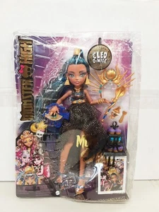 Monster High Cleo De Nile Doll in Party Dress with Accessories (Mild Pkg Damage) - Picture 1 of 1