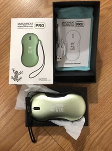 Survival Frog QuickHeat Hand Warmer Pro- USB Rechargeable-Power Bank-6-14 Hours