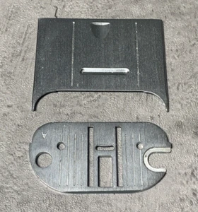 ORIGINAL Singer Merritt 1873 Sewing Machine Part - COVER PLATE - METAL - Picture 1 of 4