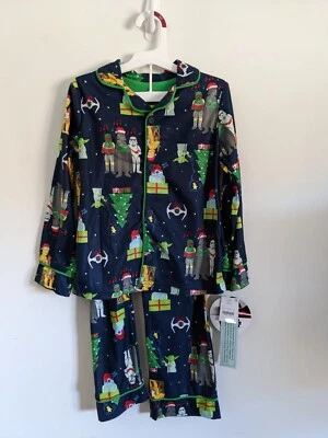 NUEVO Pijama Star Wars Jóvenes Niños Vacaciones/Navidad Juego de 2 piezas Pijamas - XS, S, L Foto 1 de 3